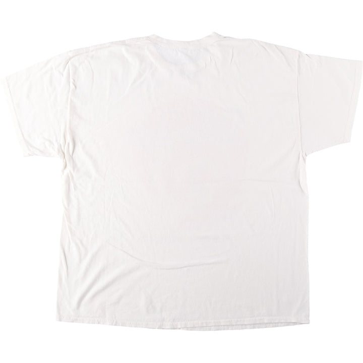 THE BEACH BOYS Band T-shirt, Men's Size XL (approx.) cotton pale white type Vintage Second Hand