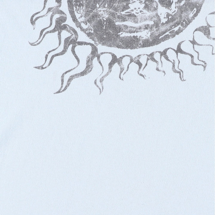 SUBLIME Band T-shirt, Men's M size cotton Blue type light blue Vintage Second Hand