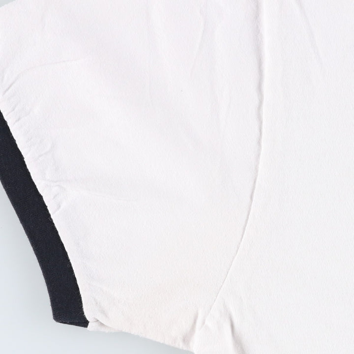 ICE CUBE Wrap Ringer T-Shirt, Men's Size XL (approx.) cotton white type Vintage Second Hand