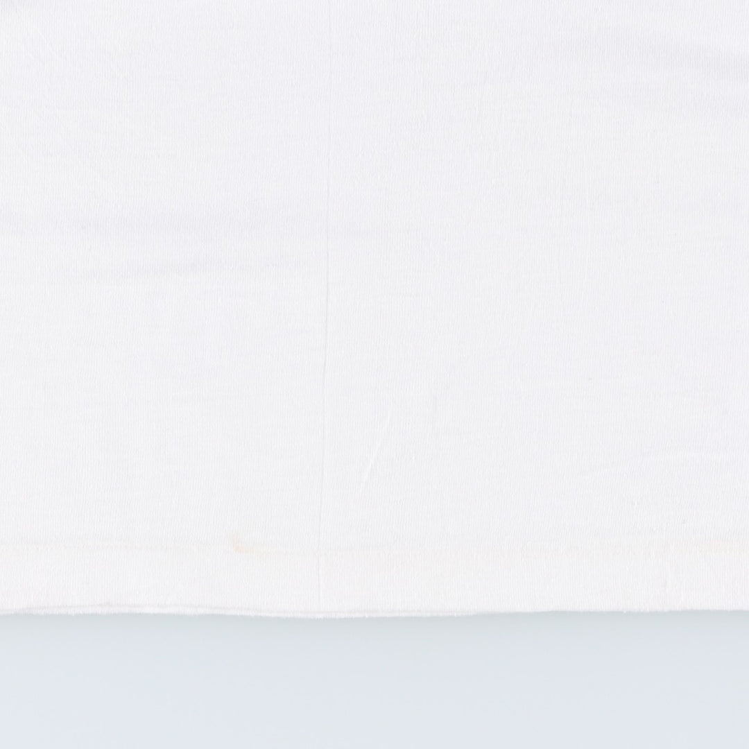 ~90'S Ringer T-shirt, Men's Size L (approx.), Vintage unclear white type Vintage Second Hand