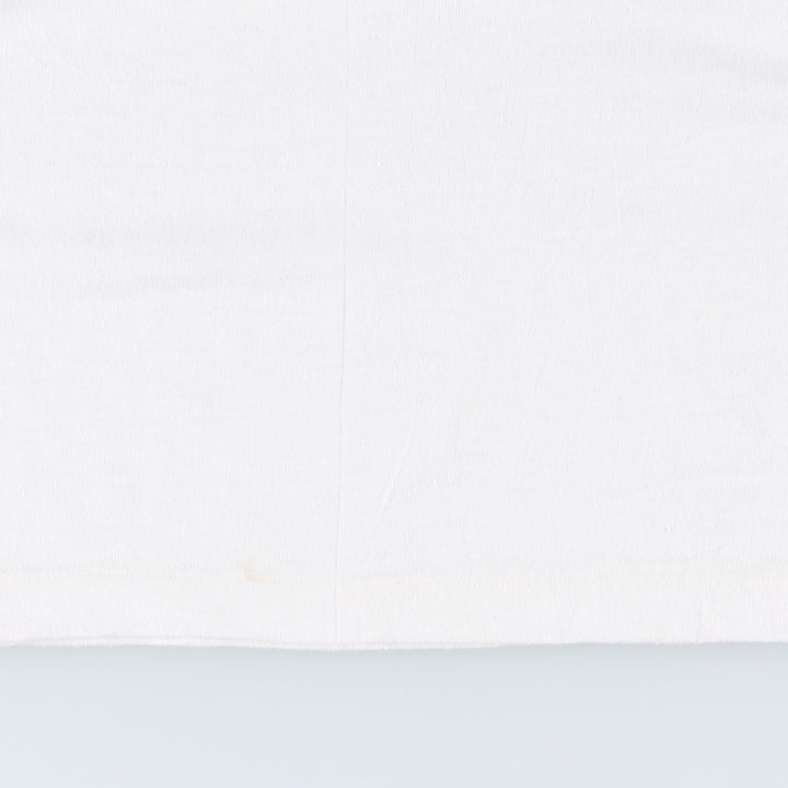 ~90'S Ringer T-shirt, Men's Size L (approx.), Vintage unclear white type Vintage Second Hand