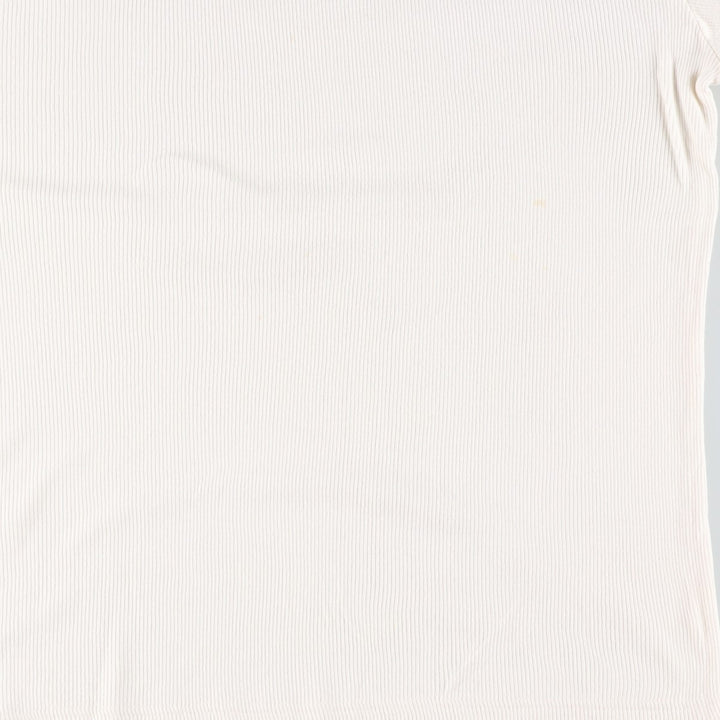 90'S GAP Old GAP Rib-Knit Ringer T-Shirt, Men's Size L (Equivalent), Vintage cotton unbleached Vintage Second Hand