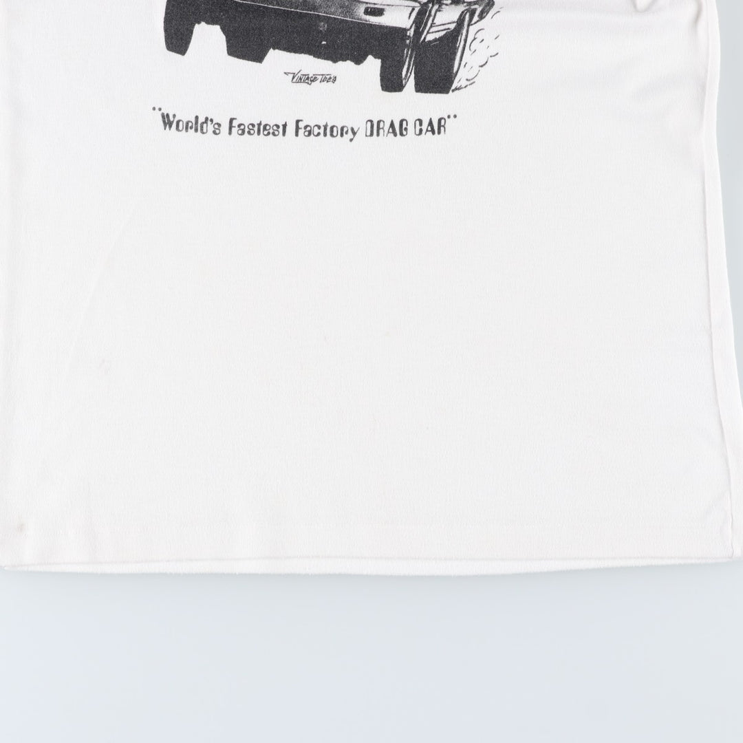 Vintage 90'S Ford Advertising Ringer T-Shirt (Men's Size L) polyester white type Vintage Second Hand