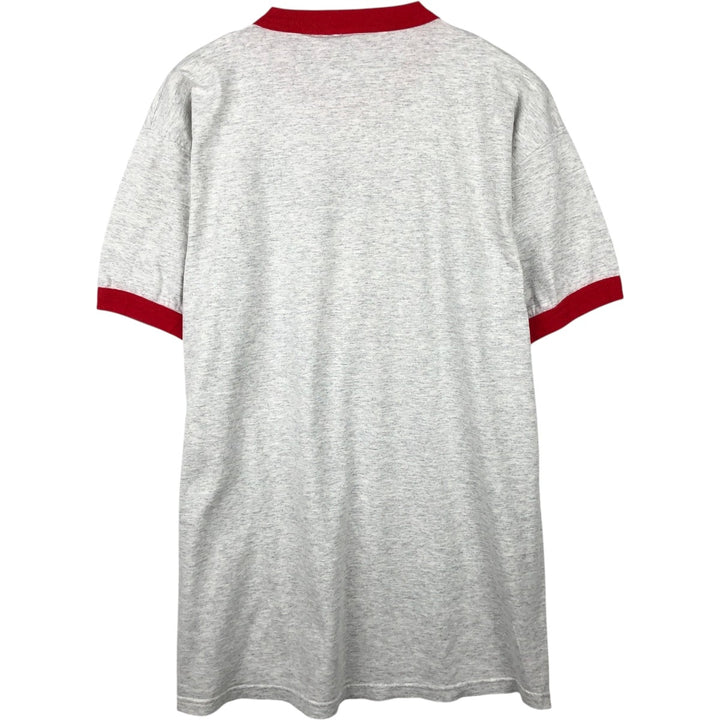 Sesame Street Elmo Ringer T-Shirt, Men's XXL equivalent, Vintage unclear gray type Vintage Second Hand