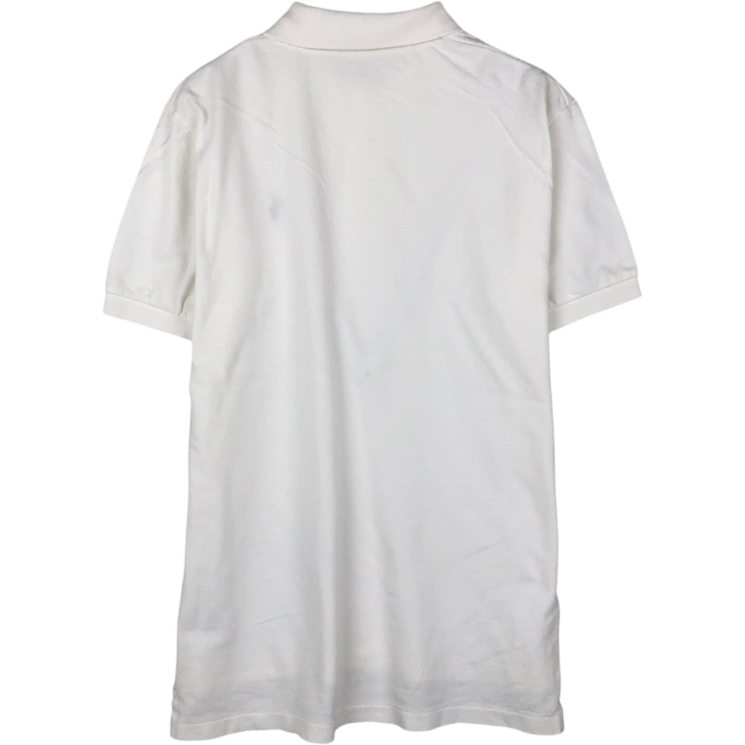 Ralph Lauren POLO RALPH LAUREN Short-Sleeve Polo Shirt, Size M (Men's equivalent to size M) unclear white type Vintage Second Hand