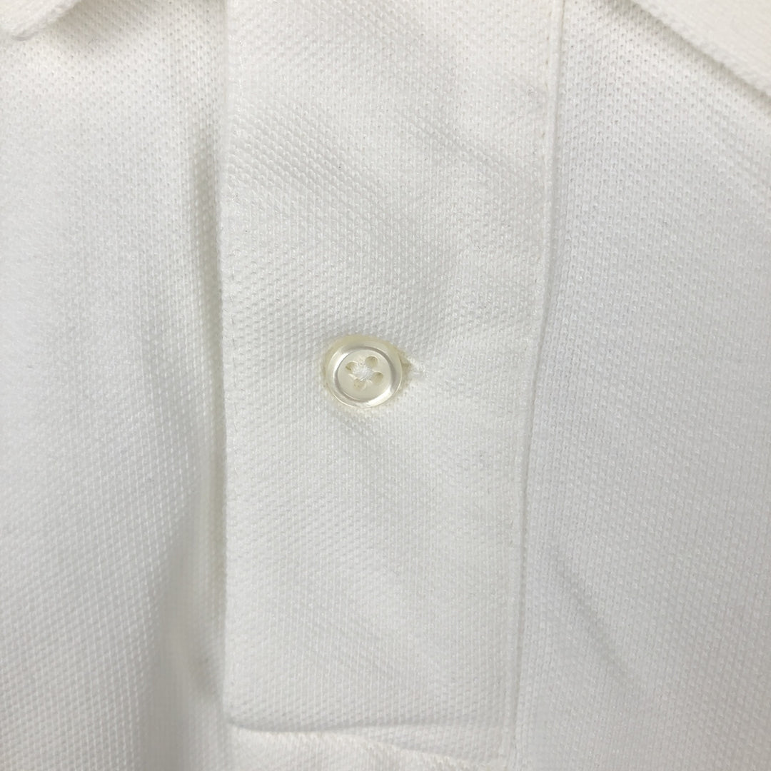 Ralph Lauren POLO RALPH LAUREN Short-Sleeve Polo Shirt, Size M (Men's equivalent to size M) unclear white type Vintage Second Hand