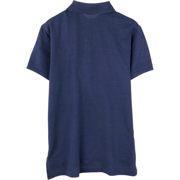 Ralph Lauren POLO RALPH LAUREN CUSTOM FIT short sleeve polo shirt men's M equivalent unclear navy blue type Vintage Second Hand