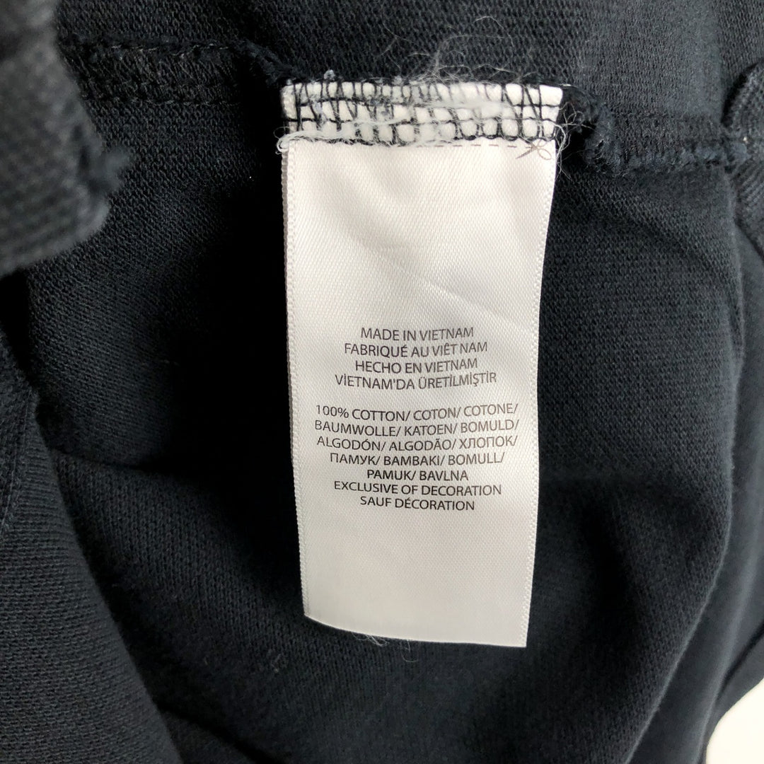 Ralph Lauren POLO RALPH LAUREN CUSTOM FIT short sleeve polo shirt men's size L cotton black type Vintage Second Hand