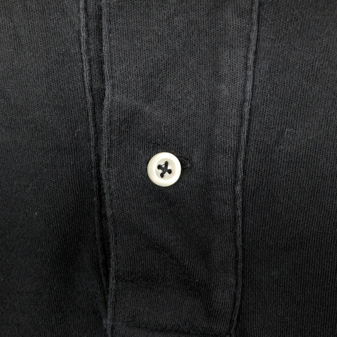 Ralph Lauren POLO by Ralph Lauren short sleeve polo shirt, size S for men cotton black type Vintage Second Hand