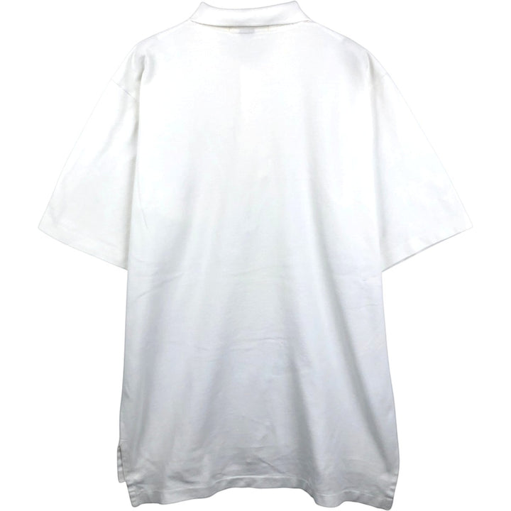 Ralph Lauren POLO GOLF Polo Golf short sleeve polo shirt for men size L cotton white type Vintage Second Hand