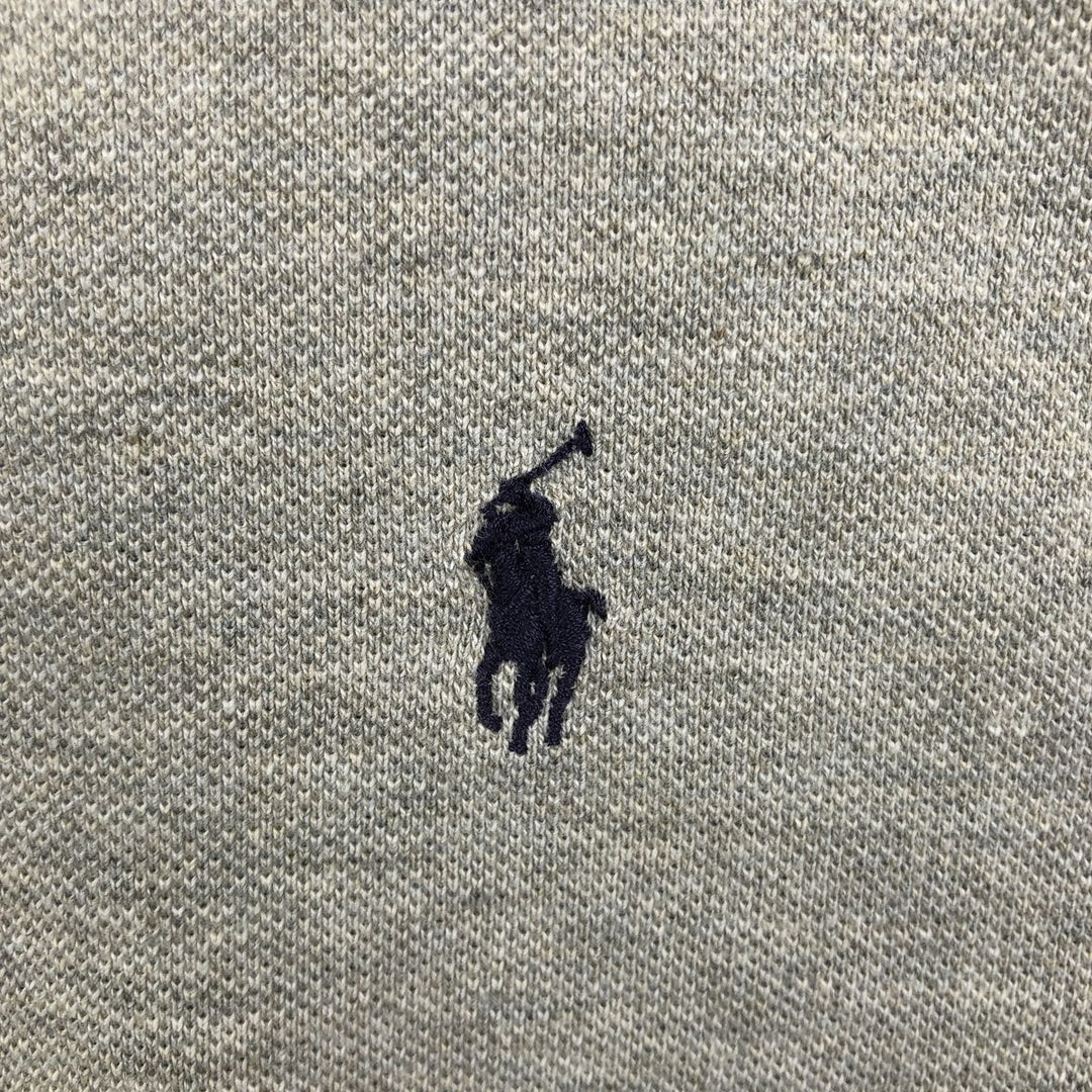 Ralph Lauren POLO by Ralph Lauren short sleeve polo shirt, men's XL size cotton gray type Vintage Second Hand