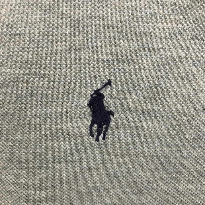 Ralph Lauren POLO by Ralph Lauren short sleeve polo shirt, men's XL size cotton gray type Vintage Second Hand