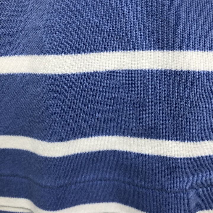Ralph Lauren POLO by Ralph Lauren short sleeve striped polo shirt, men's size L cotton Blue type light blue Vintage Second Hand