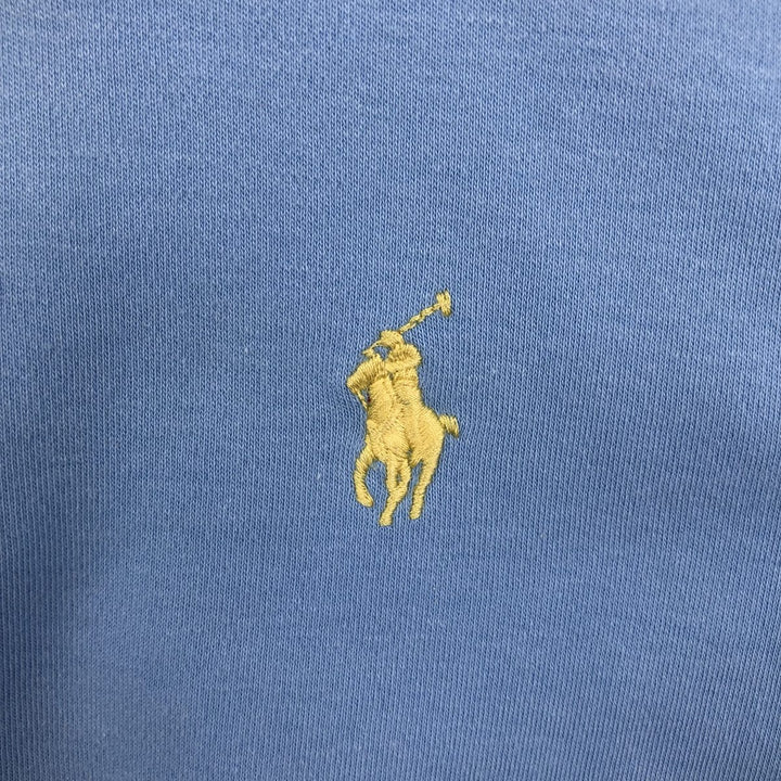 Ralph Lauren POLO by Ralph Lauren short sleeve polo shirt, men's XL size cotton Blue type light blue Vintage Second Hand