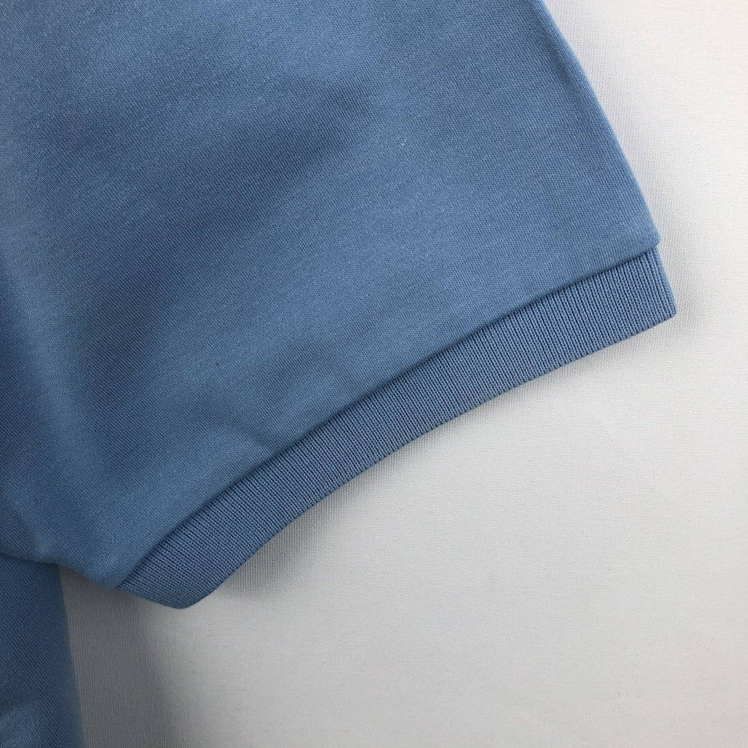 Ralph Lauren POLO by Ralph Lauren short sleeve polo shirt, men's XL size cotton Blue type light blue Vintage Second Hand