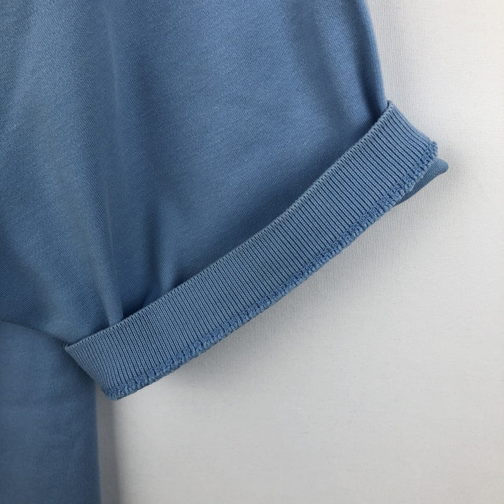 Ralph Lauren POLO by Ralph Lauren short sleeve polo shirt, men's XL size cotton Blue type light blue Vintage Second Hand