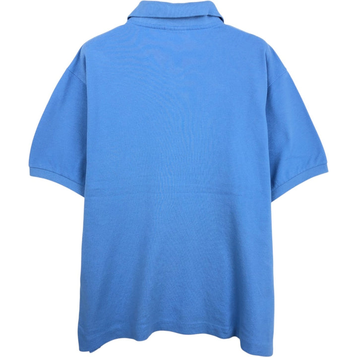 Lacoste LACOSTE French design short sleeve polo shirt size 6 men's XL equivalent cotton Blue type light blue Vintage Second Hand