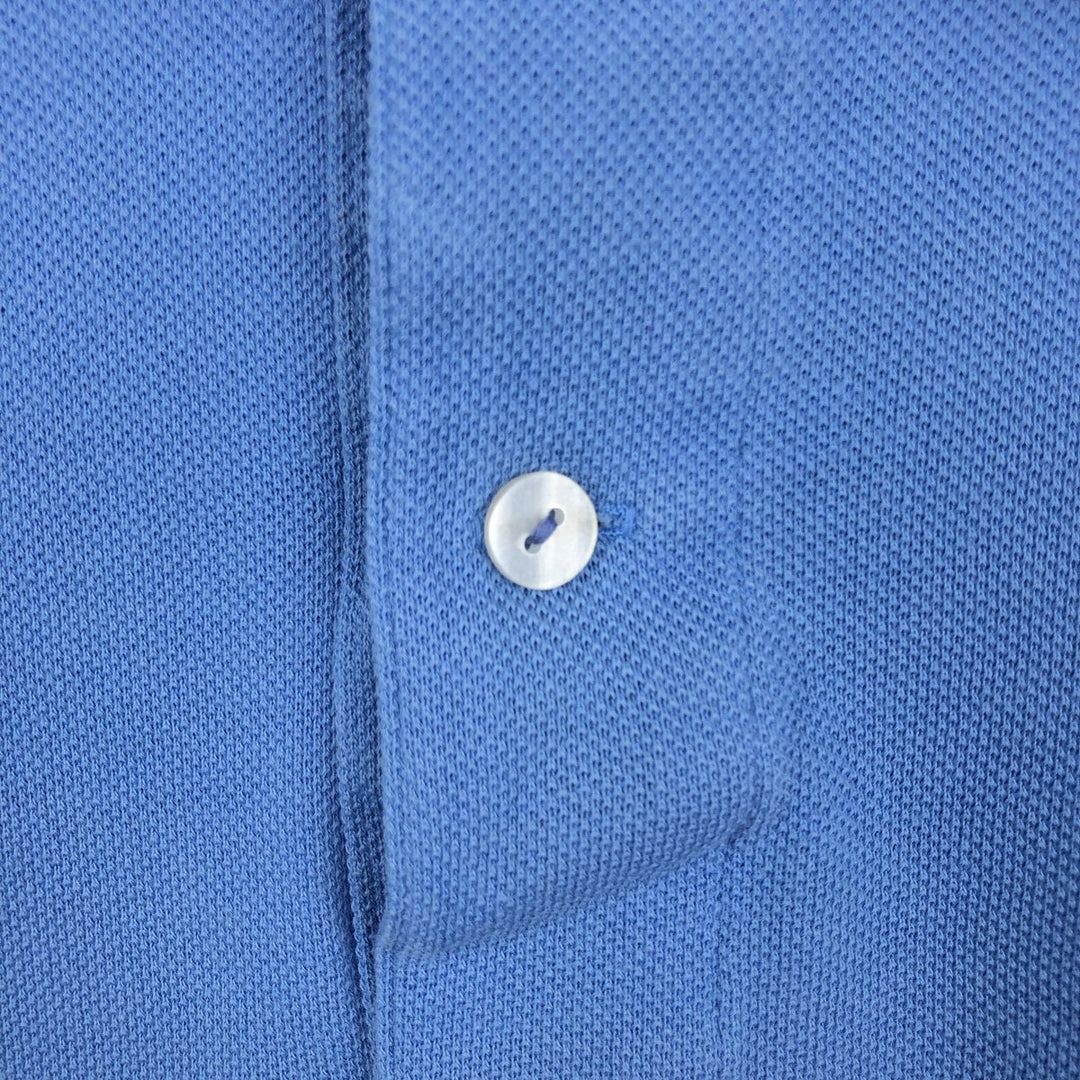 Lacoste LACOSTE French design short sleeve polo shirt size 6 men's XL equivalent cotton Blue type light blue Vintage Second Hand