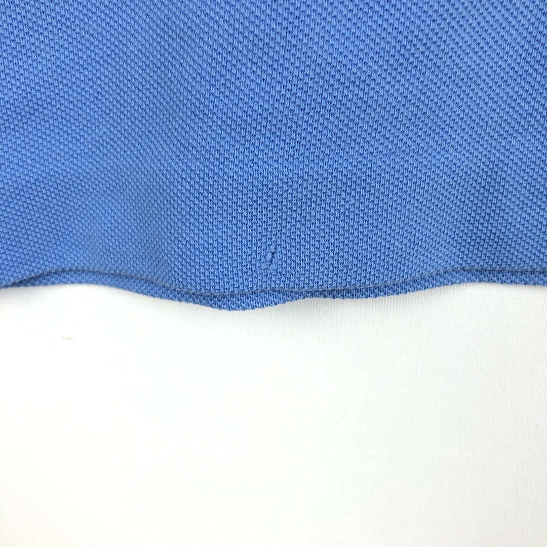 Lacoste LACOSTE French design short sleeve polo shirt size 6 men's XL equivalent cotton Blue type light blue Vintage Second Hand