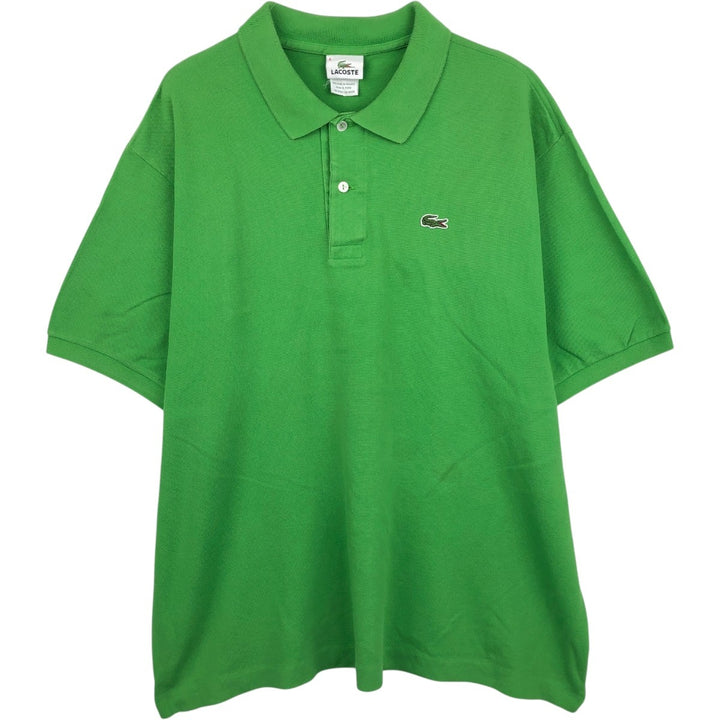 Lacoste LACOSTE French design short sleeve polo shirt size 8, men's XXL equivalent cotton green type Vintage Second Hand