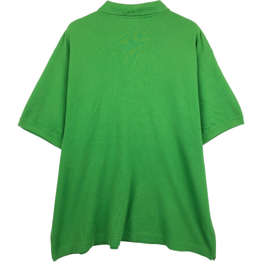 Lacoste LACOSTE French design short sleeve polo shirt size 8, men's XXL equivalent cotton green type Vintage Second Hand