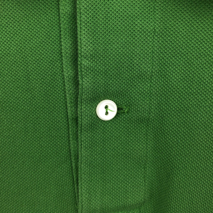 Lacoste LACOSTE French design short sleeve polo shirt size 8, men's XXL equivalent cotton green type Vintage Second Hand