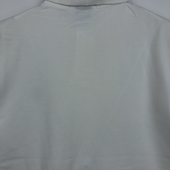 Ralph Lauren POLO by Ralph Lauren CUSTOM FIT short sleeve polo shirt, men's M size cotton white type Vintage Second Hand