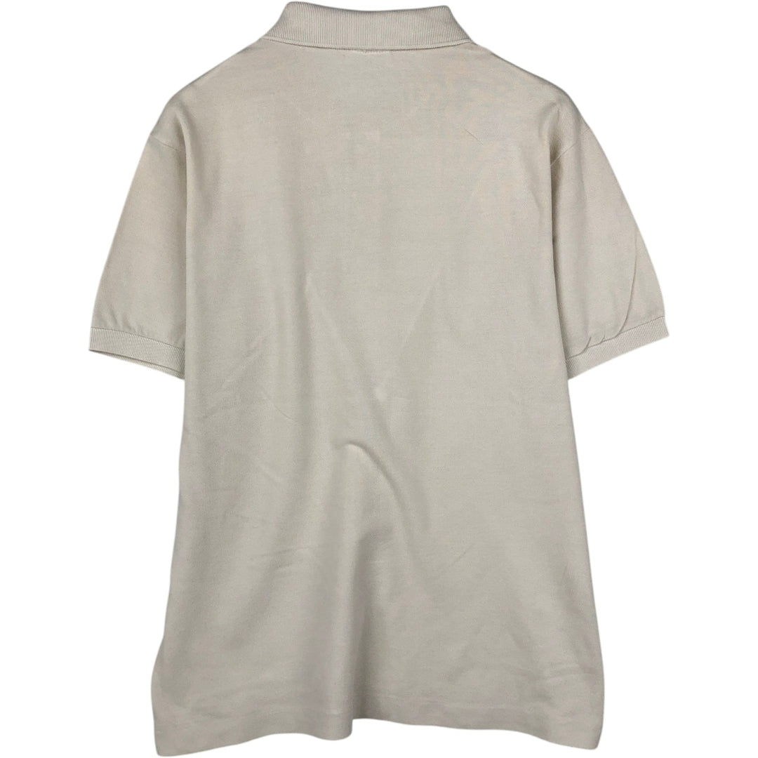Lacoste LACOSTE Short Sleeve Polo Shirt Size 4 Men's M cotton unbleached Vintage Second Hand