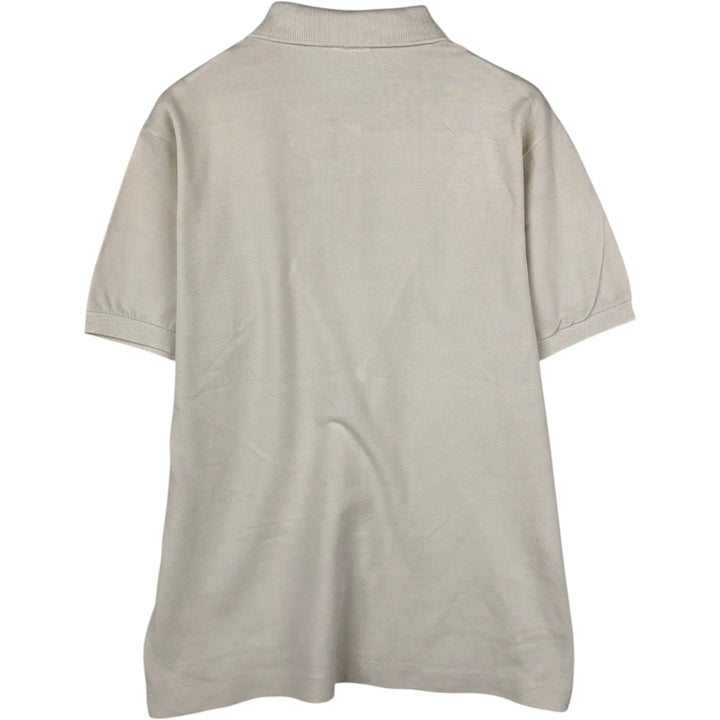 Lacoste LACOSTE Short Sleeve Polo Shirt Size 4 Men's M cotton unbleached Vintage Second Hand