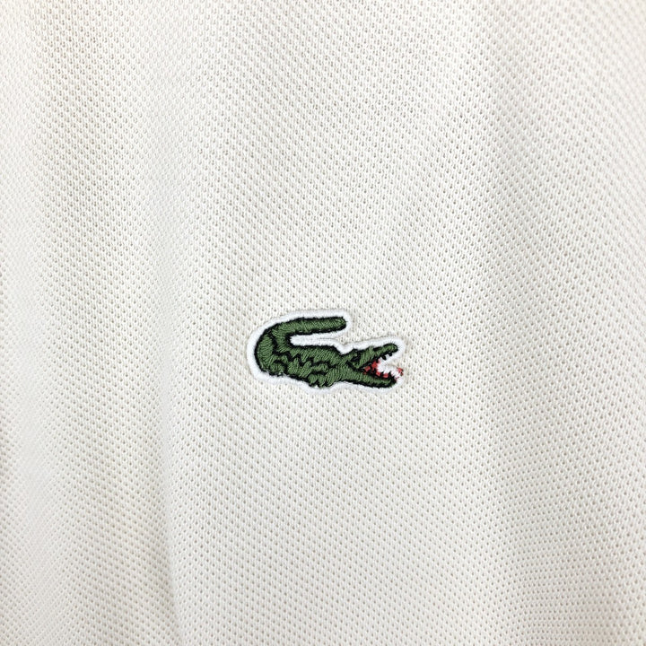 Lacoste LACOSTE Short Sleeve Polo Shirt Size 4 Men's M cotton unbleached Vintage Second Hand