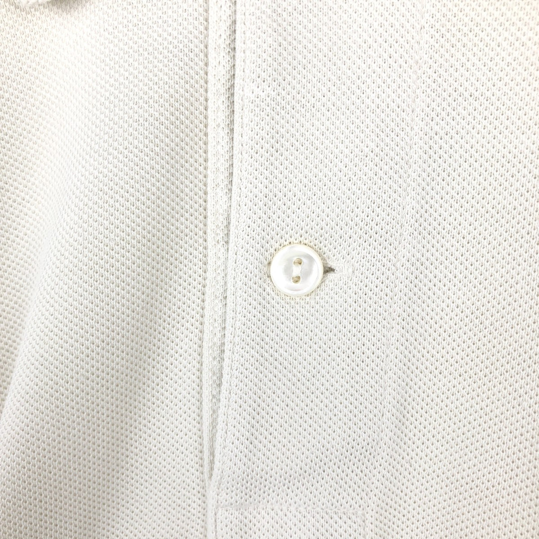 Lacoste LACOSTE Short Sleeve Polo Shirt Size 4 Men's M cotton unbleached Vintage Second Hand