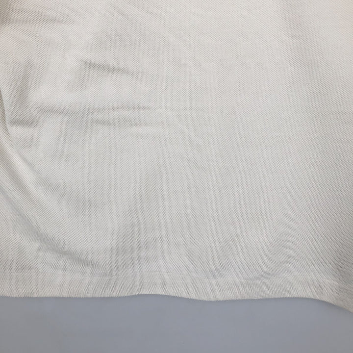 Lacoste LACOSTE Short Sleeve Polo Shirt Size 4 Men's M cotton unbleached Vintage Second Hand