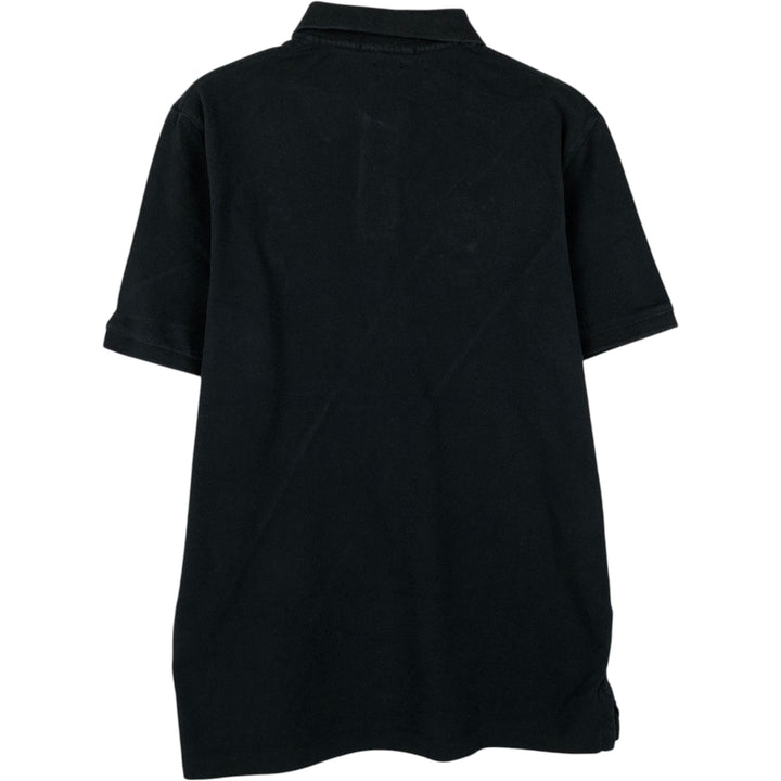 Ralph Lauren POLO RALPH LAUREN CLASSIC FIT Big Pony Short Sleeve Polo Shirt, Men's Size M cotton black type Vintage Second Hand