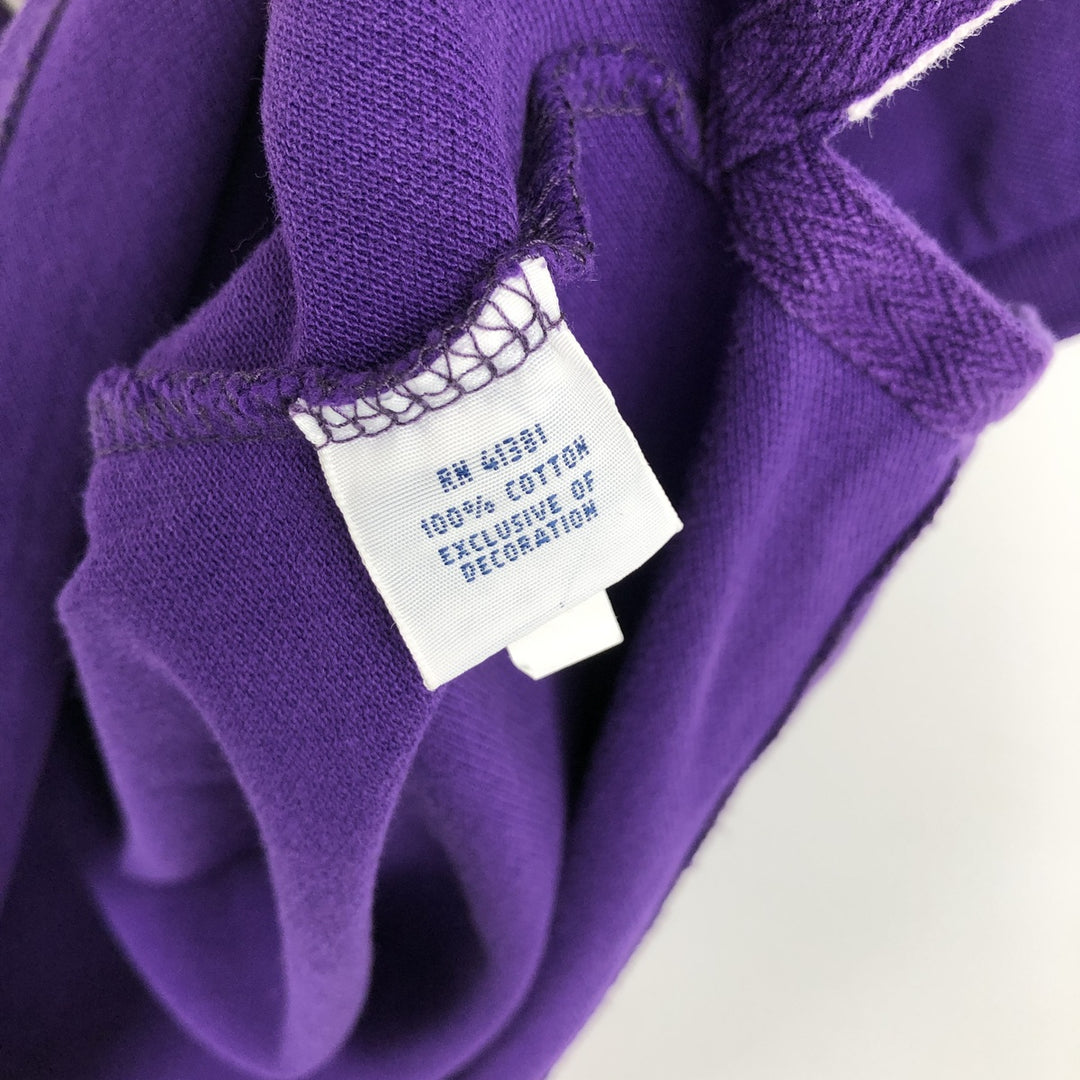 Ralph Lauren POLO RALPH LAUREN CUSTOM FIT Big Pony Short Sleeve Polo Shirt Men's XL cotton purple type Vintage Second Hand