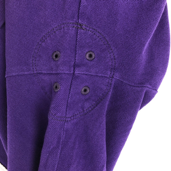 Ralph Lauren POLO RALPH LAUREN CUSTOM FIT Big Pony Short Sleeve Polo Shirt Men's XL cotton purple type Vintage Second Hand