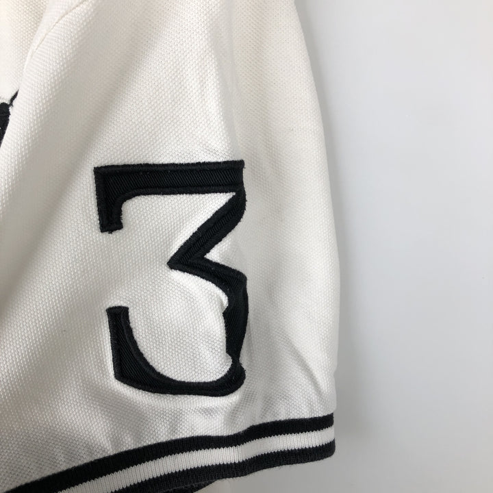 Ralph Lauren POLO RALPH LAUREN CUSTOM FIT Big Pony Short Sleeve Polo Shirt Men's L size cotton white type Vintage Second Hand
