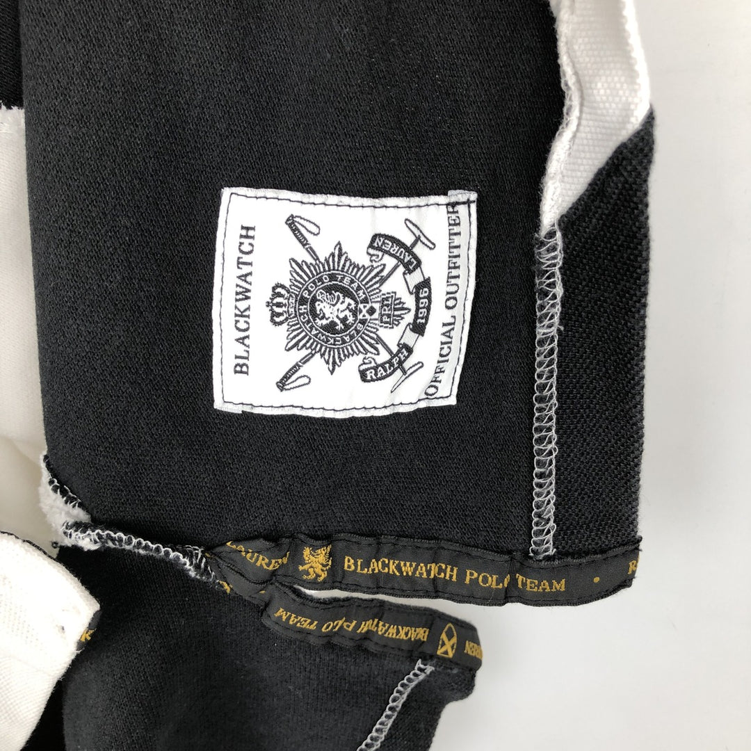 Ralph Lauren POLO RALPH LAUREN CUSTOM FIT Big Pony Short Sleeve Polo Shirt Men's L size cotton white type Vintage Second Hand