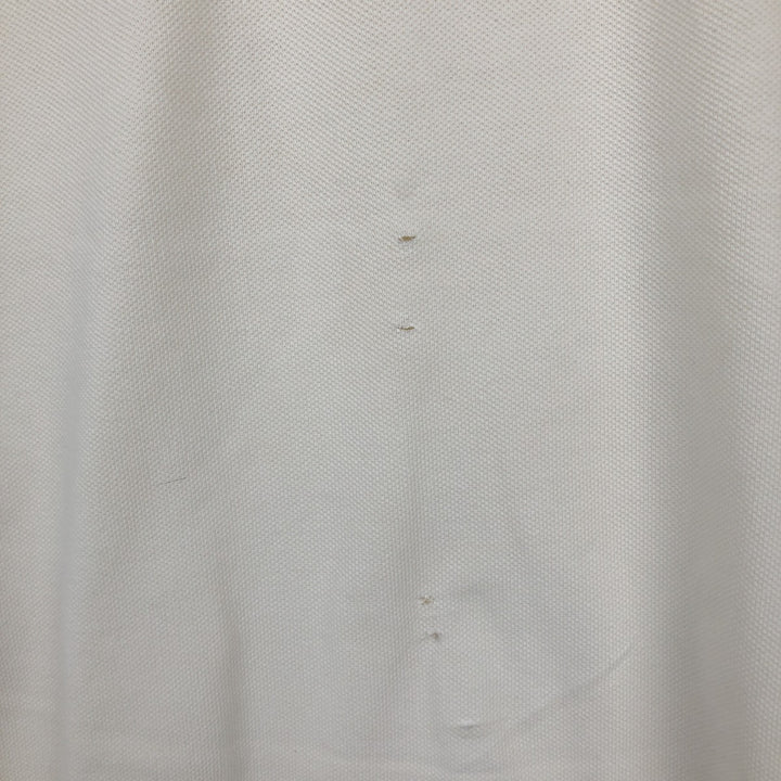Ralph Lauren POLO JEANS COMPANY short sleeve polo shirt, men's size L cotton unbleached Vintage Second Hand