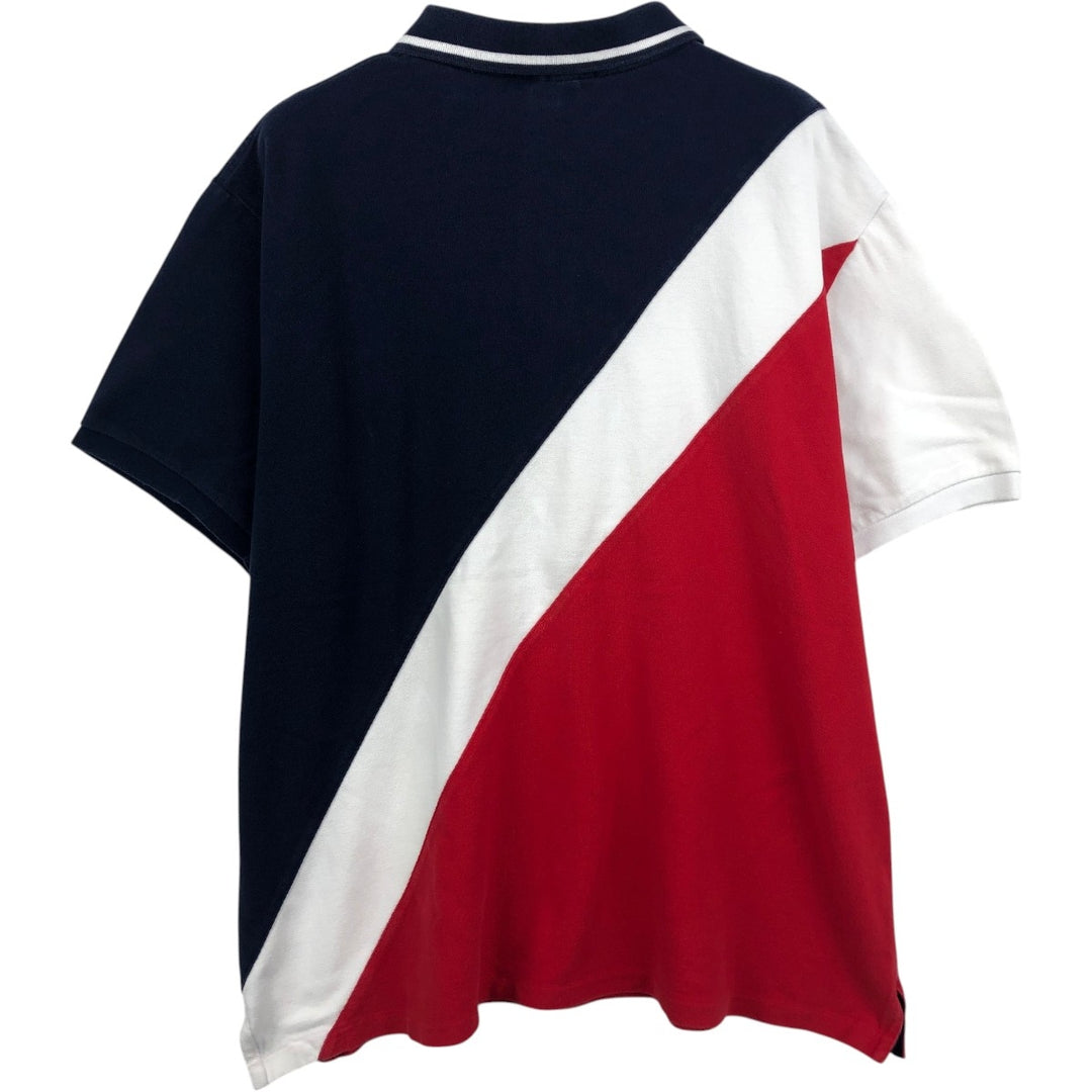 Ralph Lauren POLO by Ralph Lauren CUSTOM FIT Big Pony Short Sleeve Polo Shirt Men's XXL cotton red type Vintage Second Hand