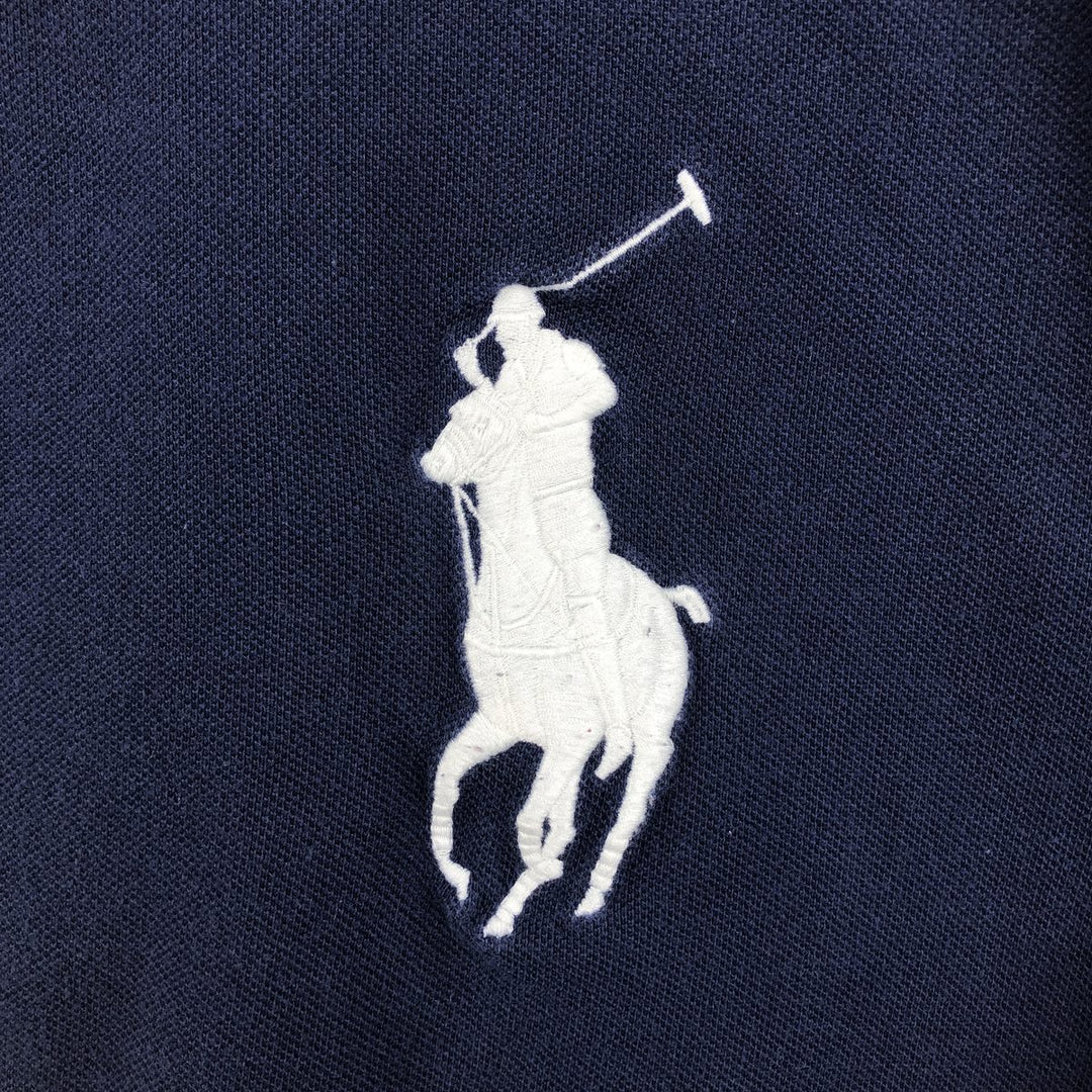 Ralph Lauren POLO by Ralph Lauren CUSTOM FIT Big Pony Short Sleeve Polo Shirt Men's XXL cotton red type Vintage Second Hand
