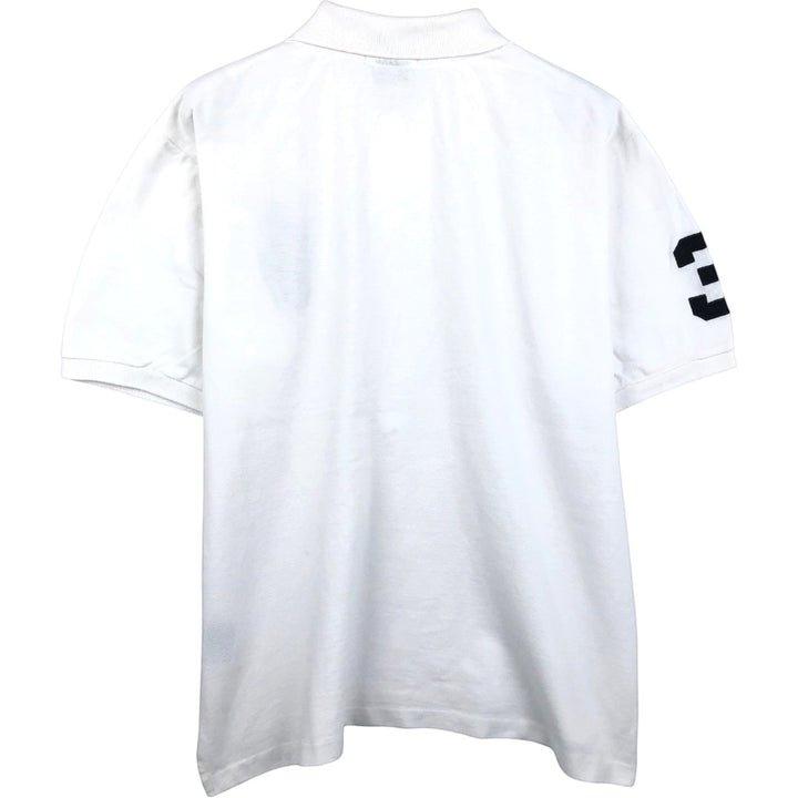 Ralph Lauren POLO by Ralph Lauren CUSTOM FIT Big Pony Short Sleeve Polo Shirt Men's XL cotton white type Vintage Second Hand