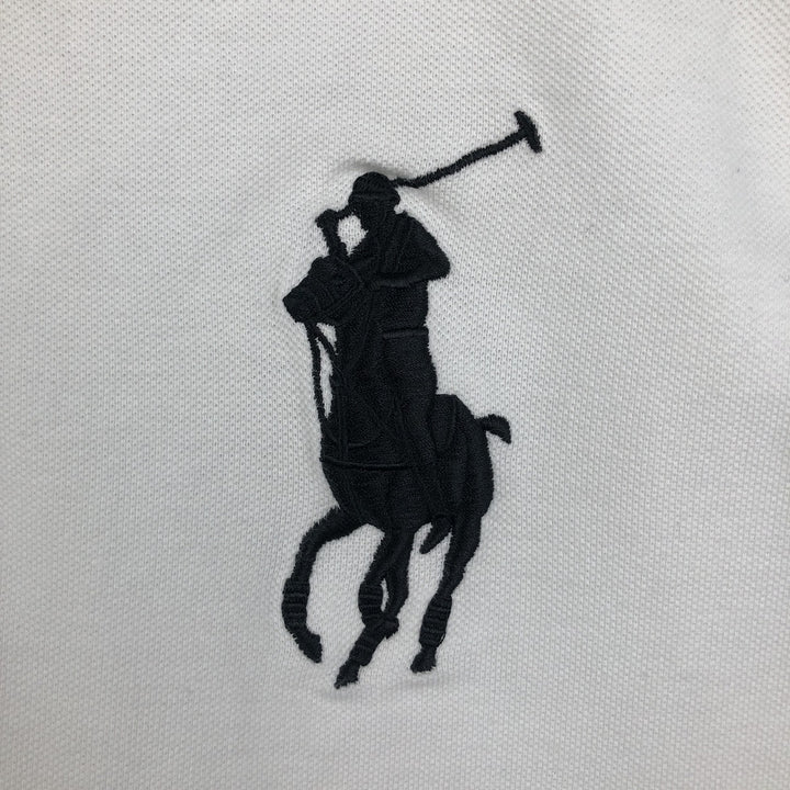 Ralph Lauren POLO by Ralph Lauren CUSTOM FIT Big Pony Short Sleeve Polo Shirt Men's XL cotton white type Vintage Second Hand