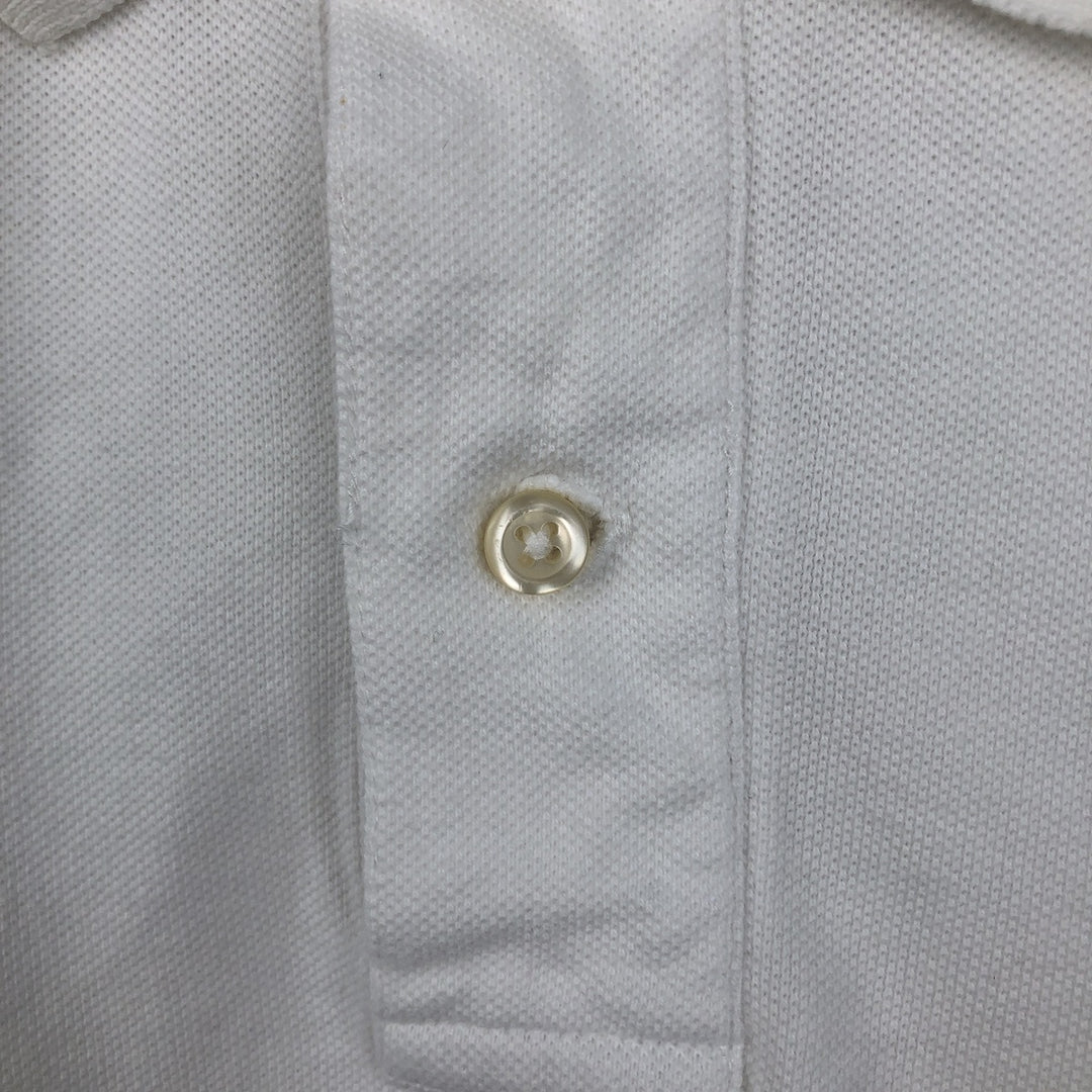 Ralph Lauren POLO by Ralph Lauren CUSTOM FIT Big Pony Short Sleeve Polo Shirt Men's XL cotton white type Vintage Second Hand