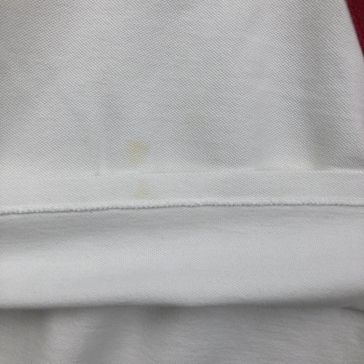 Ralph Lauren POLO by Ralph Lauren CUSTOM FIT Big Pony Short Sleeve Polo Shirt Men's L size cotton white type Vintage Second Hand