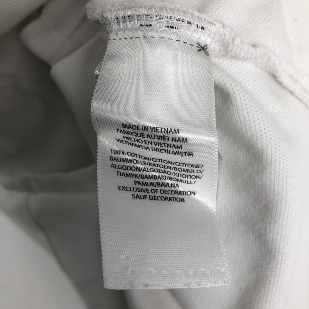Ralph Lauren POLO RALPH LAUREN CUSTOM FIT Polo Bear Short-Sleeve Polo Shirt (Men's Size S) cotton white type Vintage Second Hand