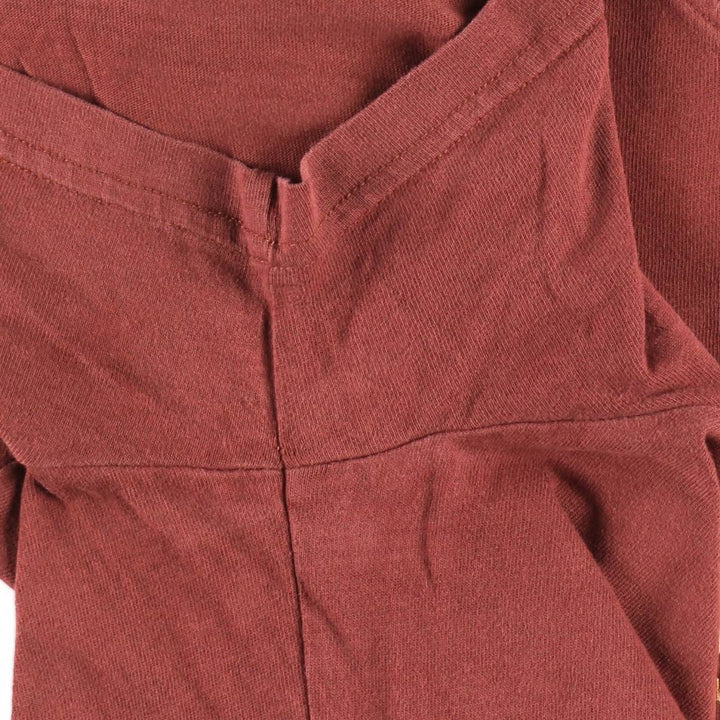 Harley-Davidson Motorcycle Bike T-shirt, Men's XL size cotton red type reddish brown Vintage Second Hand