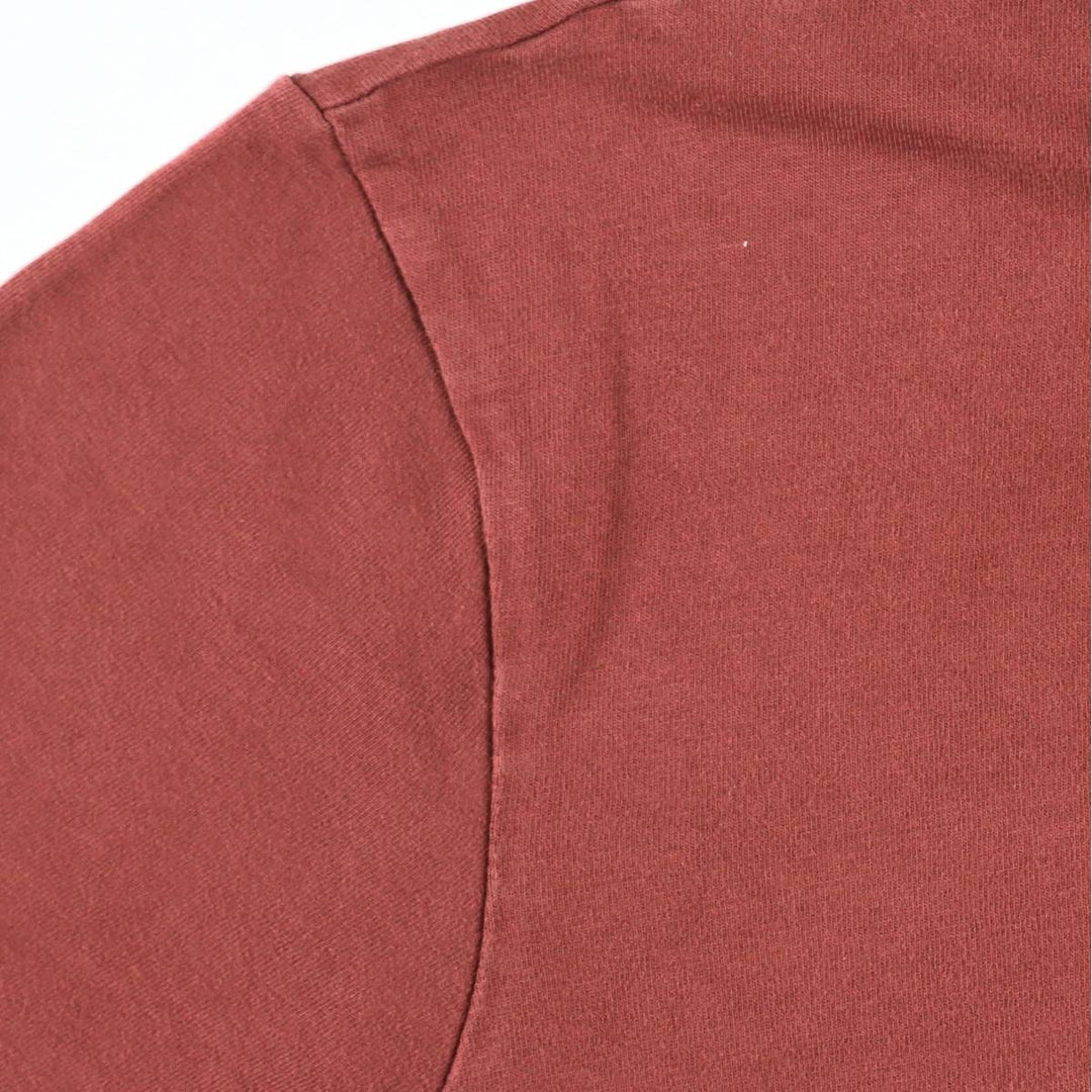 Harley-Davidson Motorcycle Bike T-shirt, Men's XL size cotton red type reddish brown Vintage Second Hand