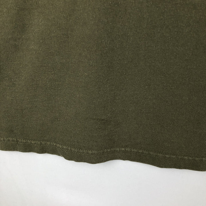 Harley-Davidson Eagle Pattern Motorcycle Bike T-shirt Men's XXL cotton Khaki type Vintage Second Hand