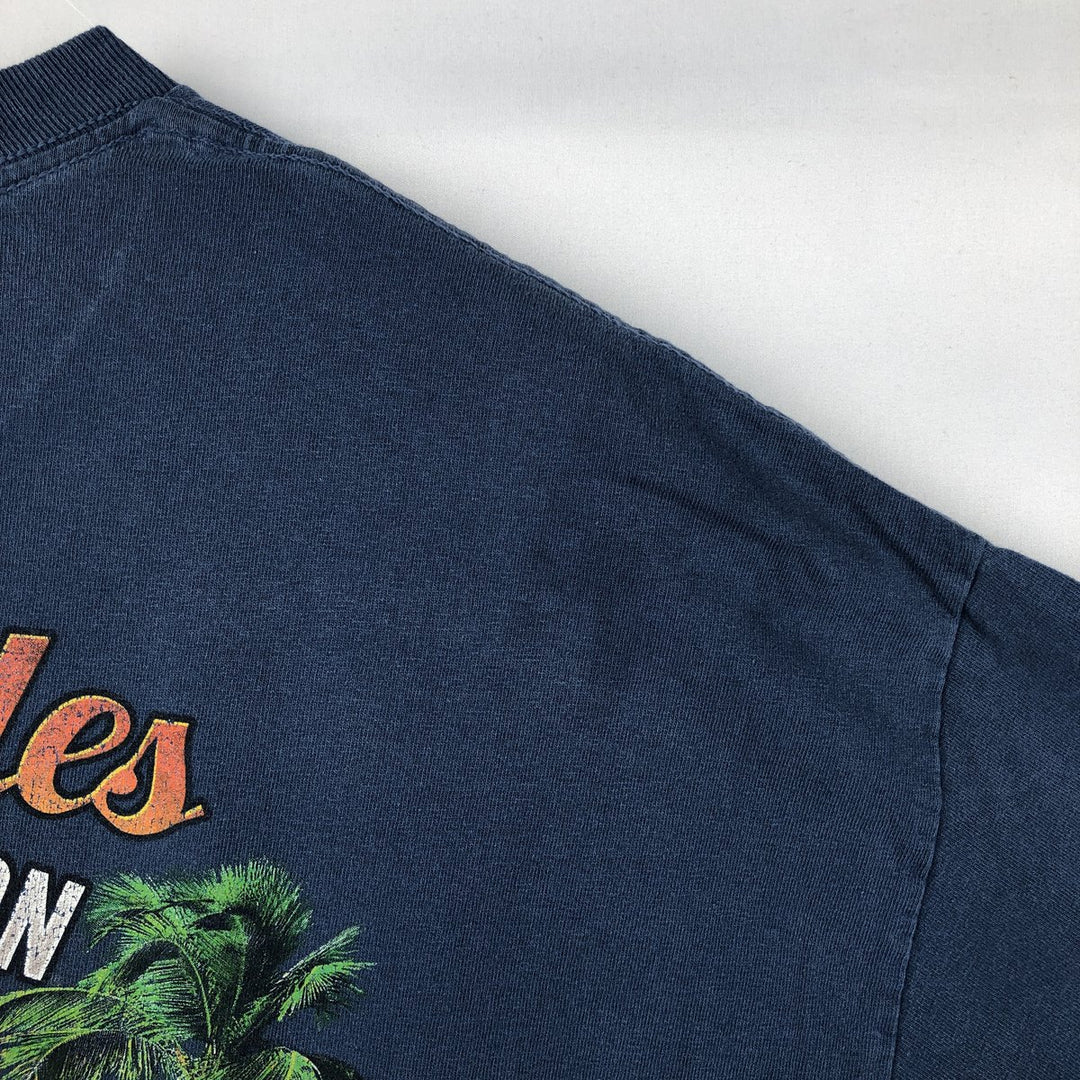 Harley-Davidson Motorcycle Bike T-shirt, Men's XXL cotton blue type Vintage Second Hand