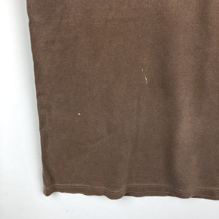 00'S Harley-Davidson Eagle Pattern Motorcycle Bike T-shirt Made in USA Men's XL cotton chocolate Vintage Second Hand